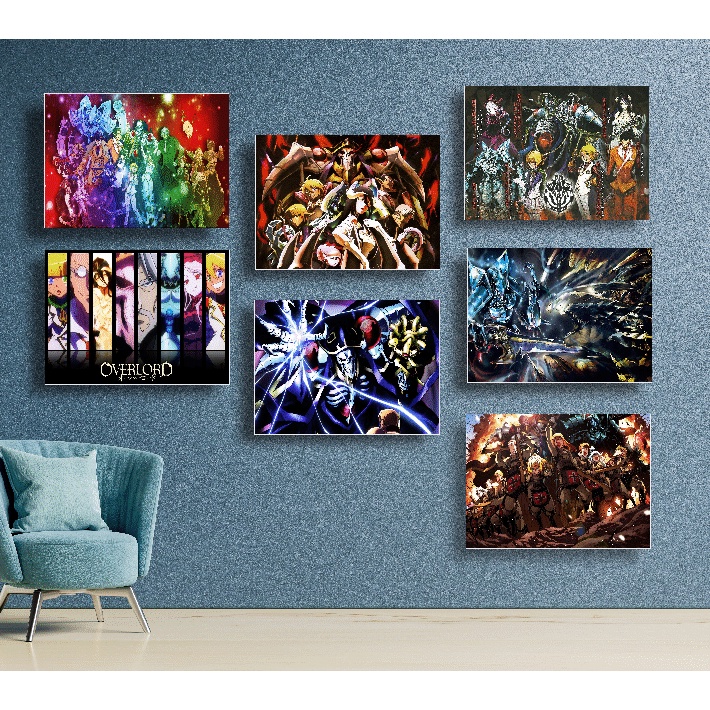 Poster Dinding anime Overlord