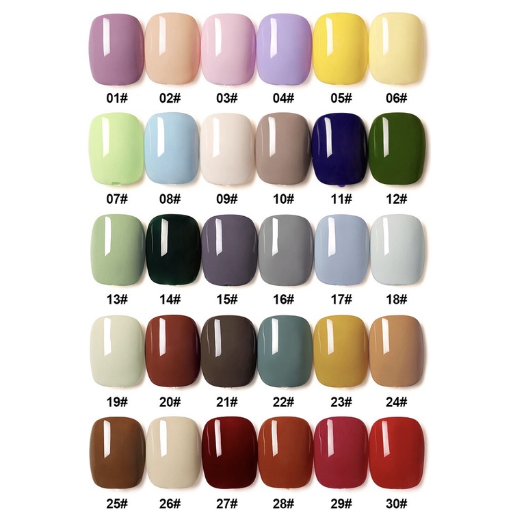 [FLASHES] NAIL POLISH GEL 1SET 60 WARNA KUTEK GEL UV