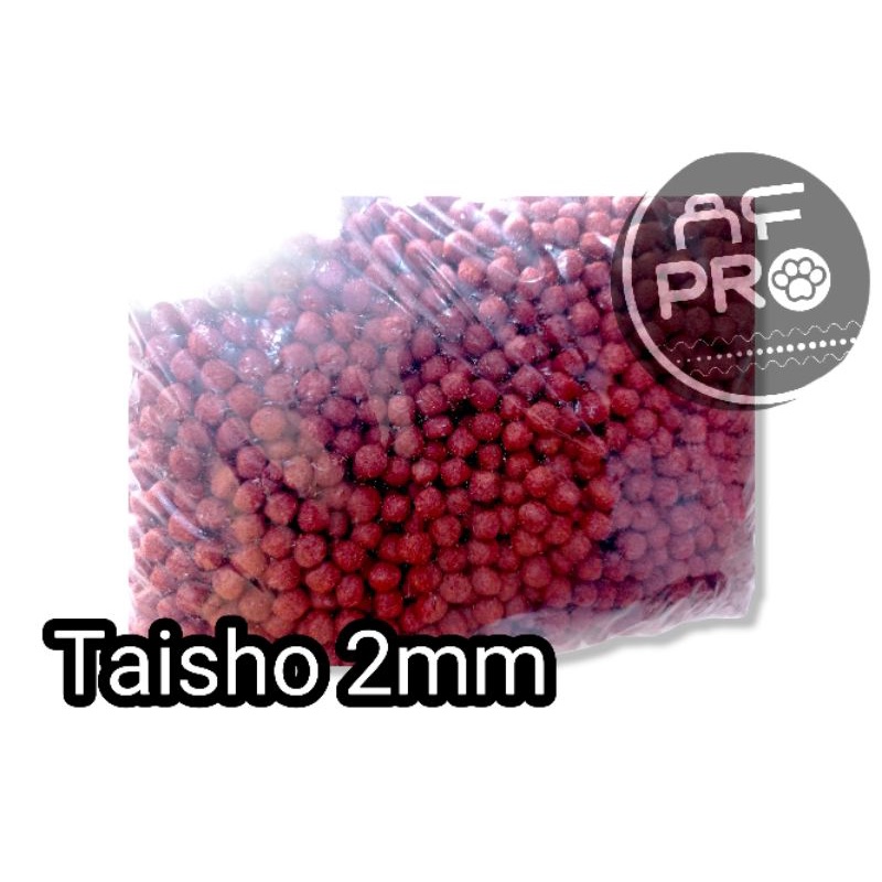 MAKANAN IKAN KOI TAISHO MERAH 1MM, 2MM, 5MM 10KG