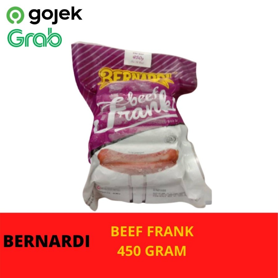 

BERNARDI BEEF FRANKFURTER 450 GRAM