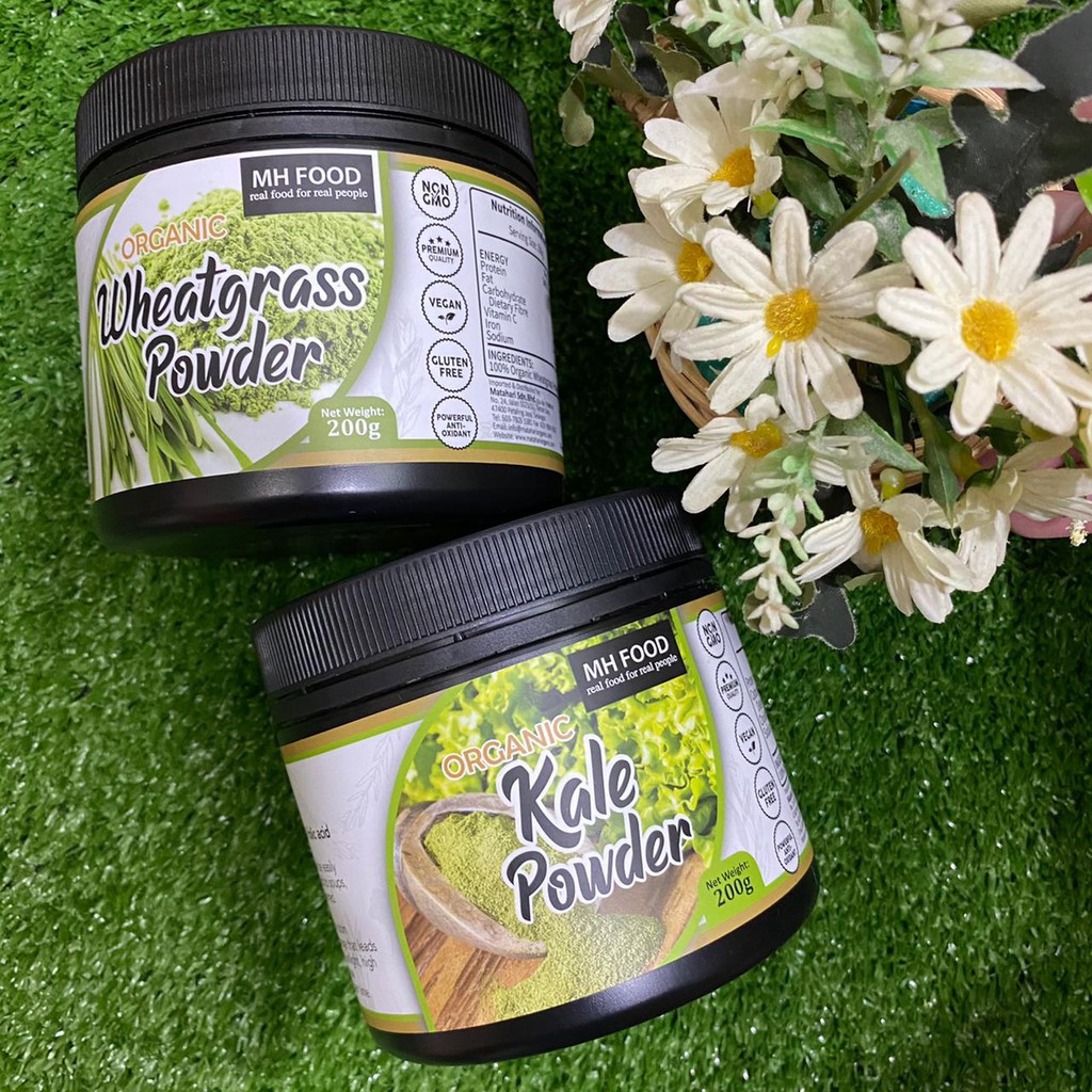 MH Organic Kale Wheatgrass Powder 200gr