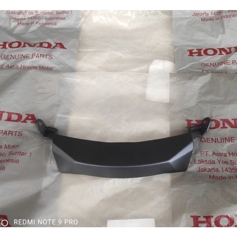 COVER CENTER TUTUP TAMENG DAGU BAWAH LAMPU PCX 160 PCX160 abu greyy doff original