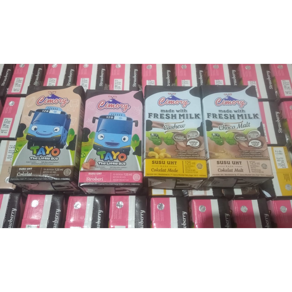 

Susu UHT mini Tayoo 125 ml
