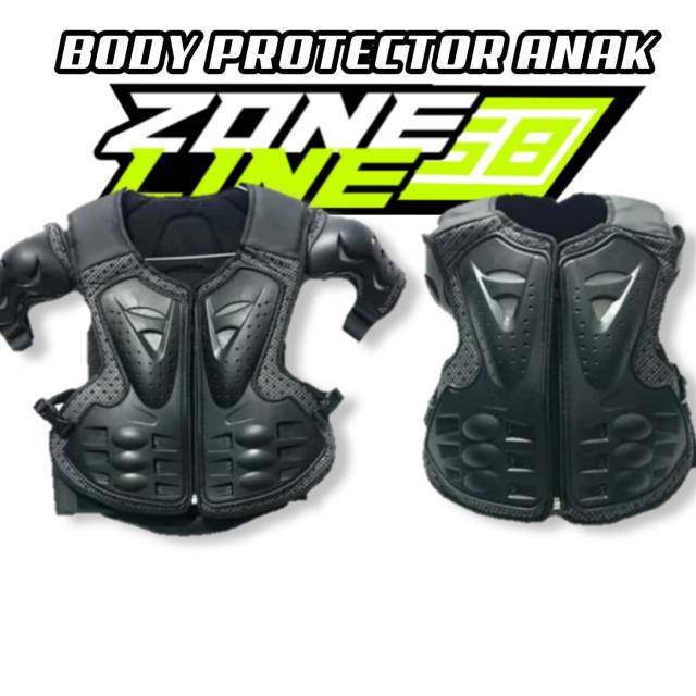 Body protector anak pelindung badan anak untuk bersepeda balap motor cross trail minigp mini trail