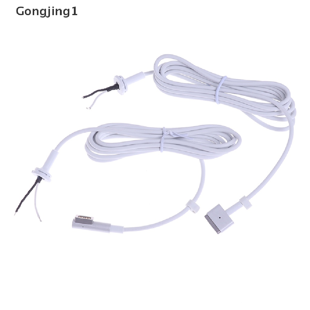 Gongjing1 Kabel Adapter Charger DC Magsafe T-Tip L-Tip Untuk Macbook Air Pro AC