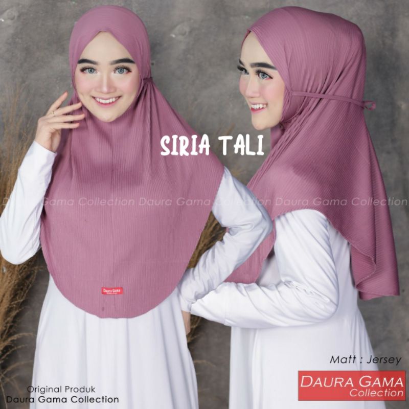 HIJAB INSTAN BERGO PLISKET PAD DG-03 / SIRIA DG-04 JERSEY BY DAURA GAMA
