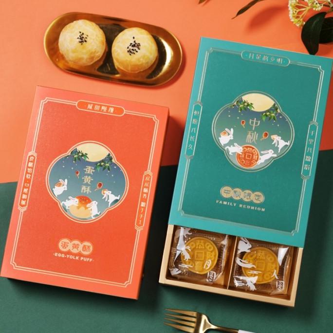 

[COD] Kotak Mooncake motif bag kotak kue bulan mooncake box [COD]