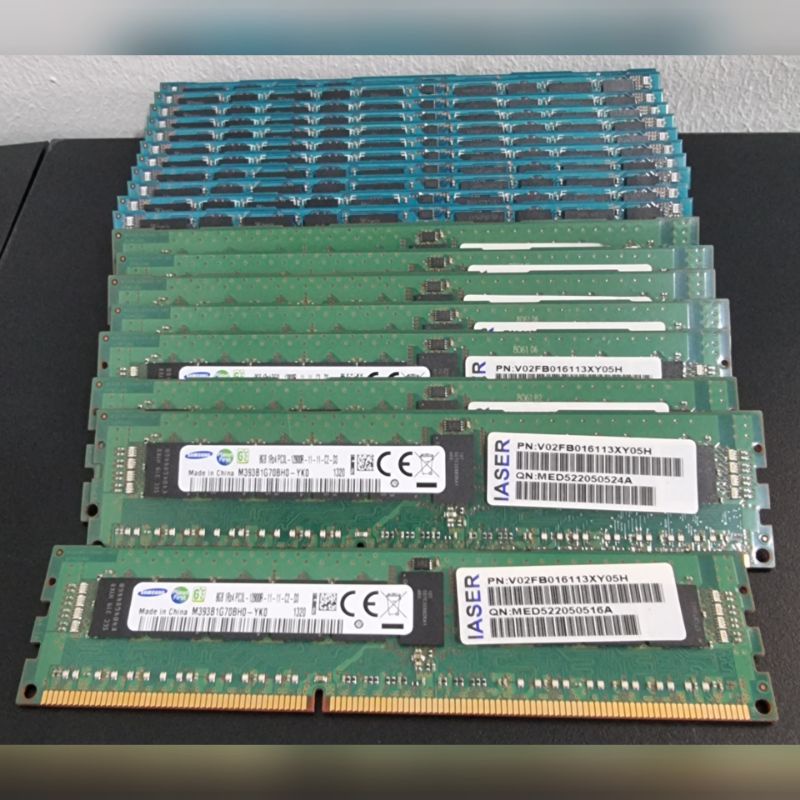 RAM SERVER 8GB DDR3 PC 10600R ORIGINAL UNTUK PC SERVER MEREK RANDOM