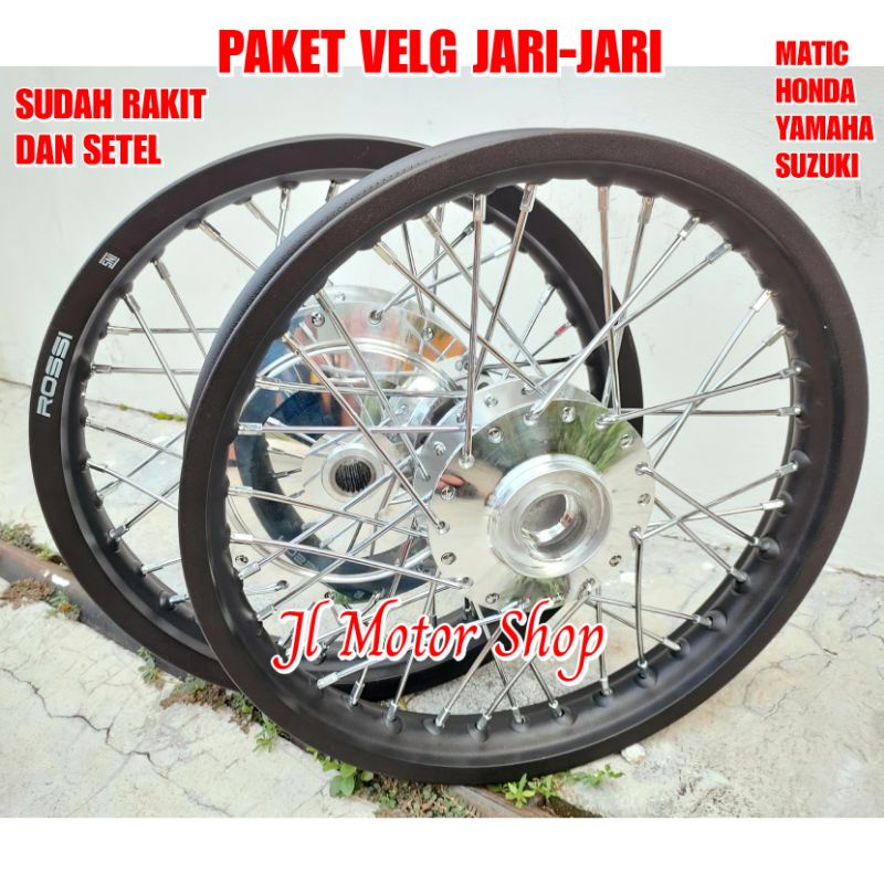 PAKET Velg Jari jari 14 Mio Fino Mio j Xeon Mio M3 Mio gt Genio Beat Scoopy Vario Spacy Xride dll