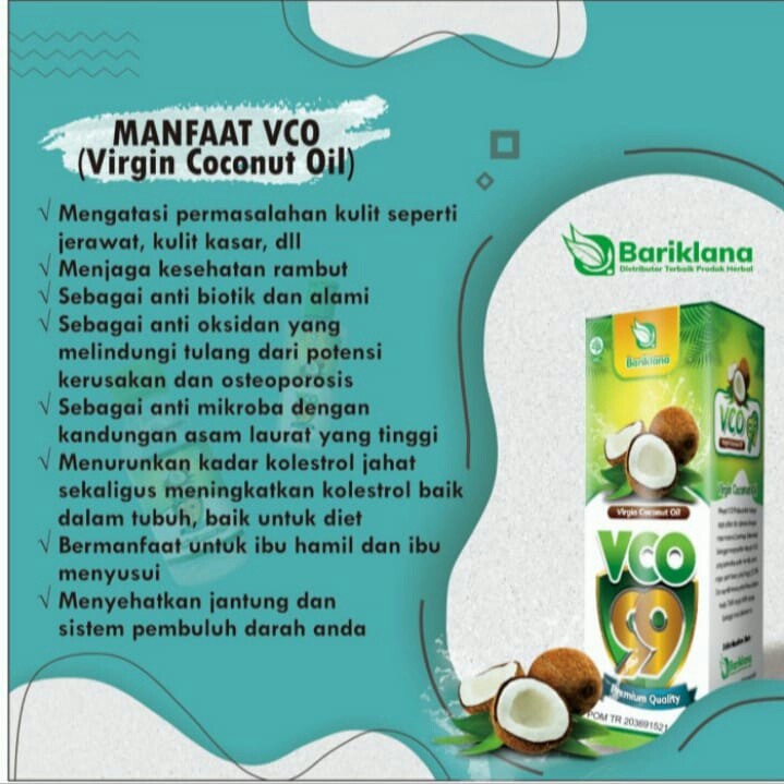 Minyak Kelapa Murni VCO GHOLIBAN 125 ml Original