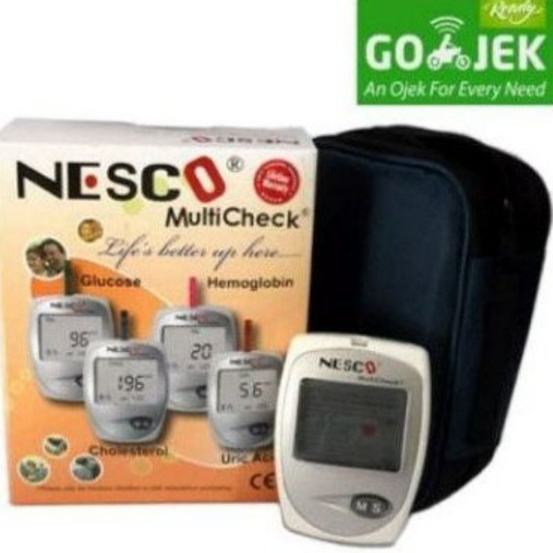 Alat Nesco / nesco alat cek gula darah, kolesterol, asam urat