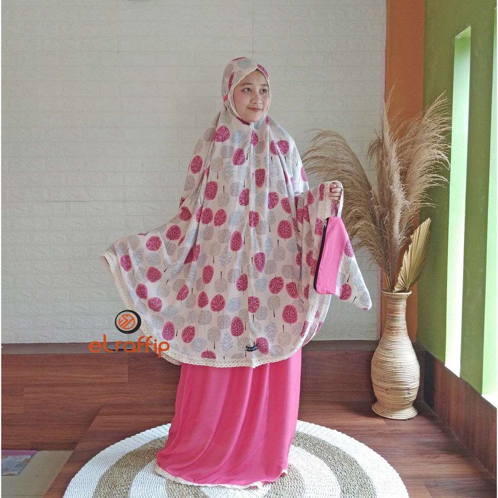 Mukena Bali Dewasa Katun Rayon Printing