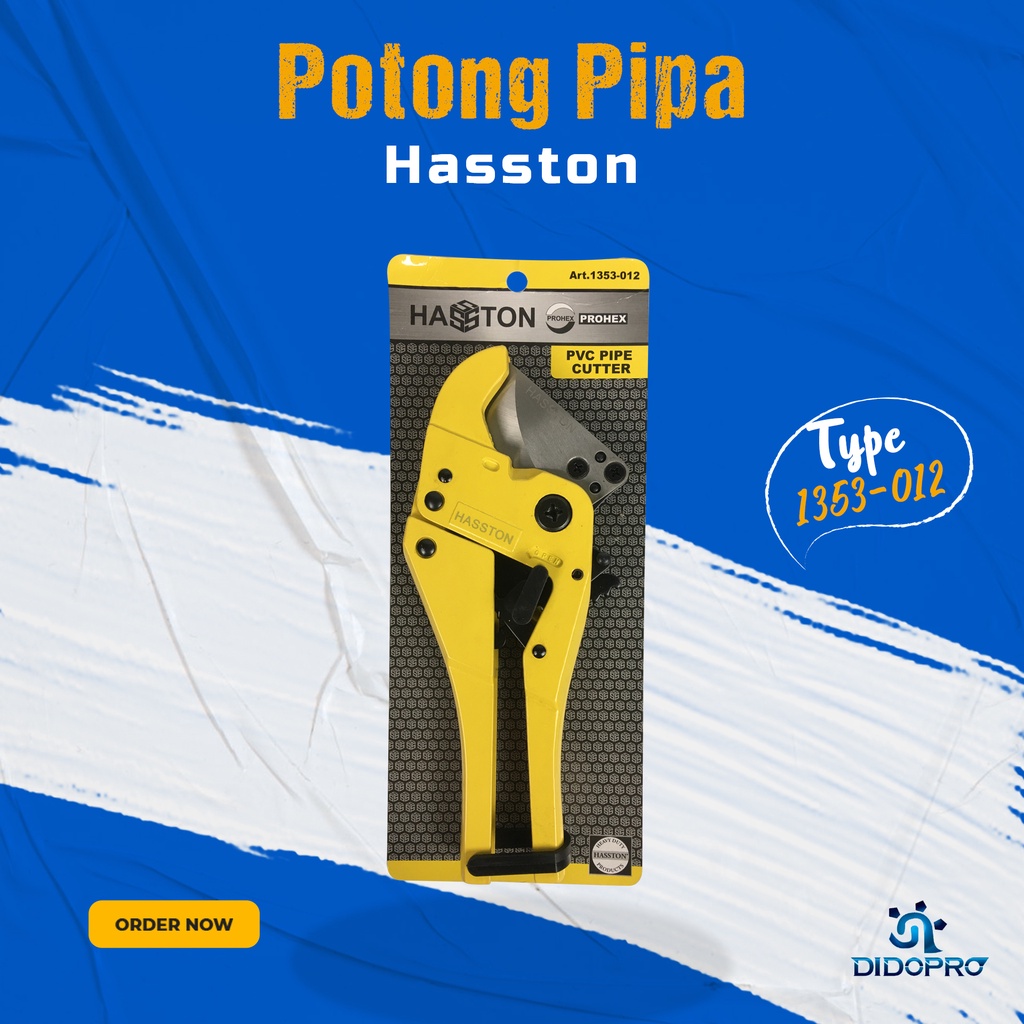 PVC Pipe Cutter (3-42mm) Hasston Prohex 1353-012 - Gunting Potong Pemotong Pipa Air PVC