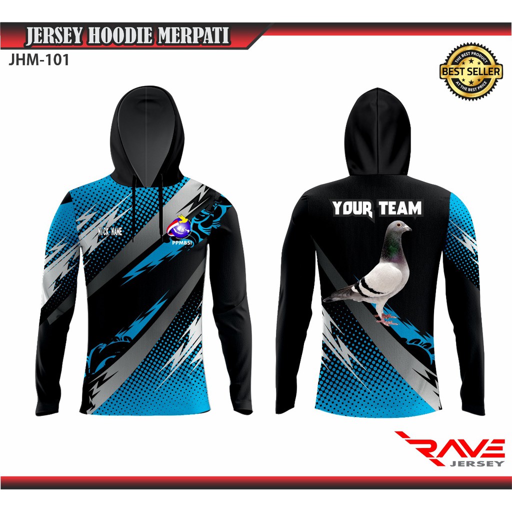 KAOS JERSEY HOODIE BURUNG MERPATI JAPATI BALAP PRINTING SUBLIM CUSTOM