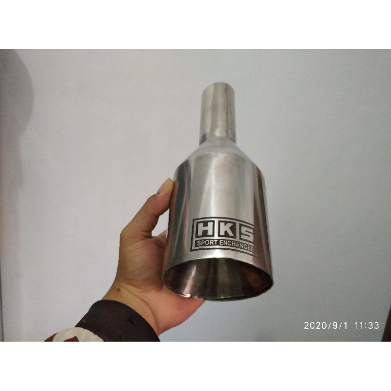 Knalpot HKS Suara Srigala gugug untuk mobil Bensin dan solar /Truk/Elf/Center/ Dyna/ Futura dlll