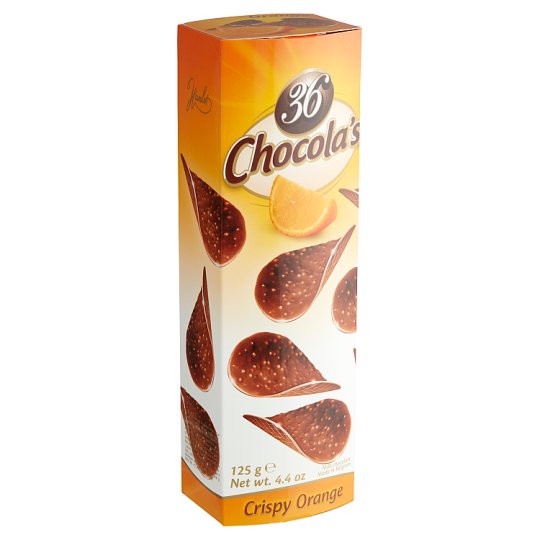 

36 Chocola's Milk Chocolate Crispy Orange - Cokelat Susu rasa Jeruk