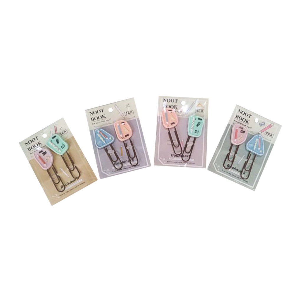 

Klip Buku Lucu Pembatas Buku Bookmark Clip Fancy