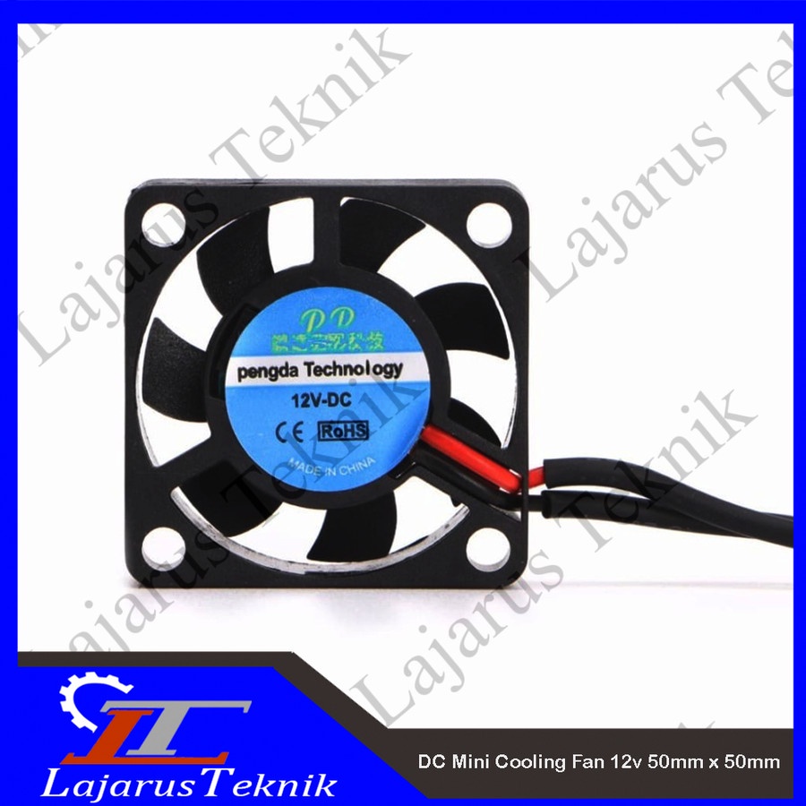 DC Mini Cooling Fan 12v 50mm x 10mm
