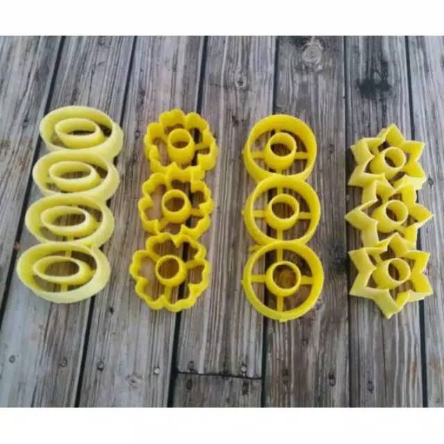Cetakan Kue kering Donat Mini Diameter 4cm