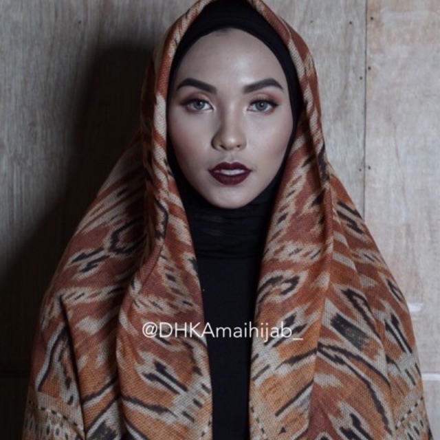 Preloved pelangi asmara scarf labuan asmara