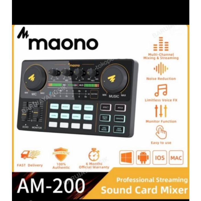 Maono AM 200 Soundcard Mixer