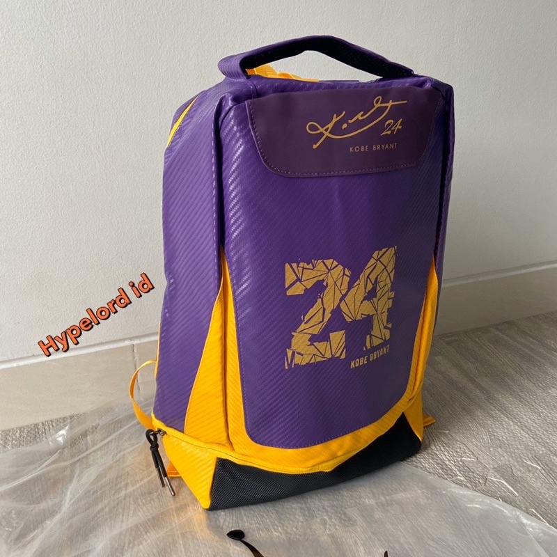 Tas Ransel / Bagpack / Backpack Jordan Signature 24 Kobe Purple / Ungu