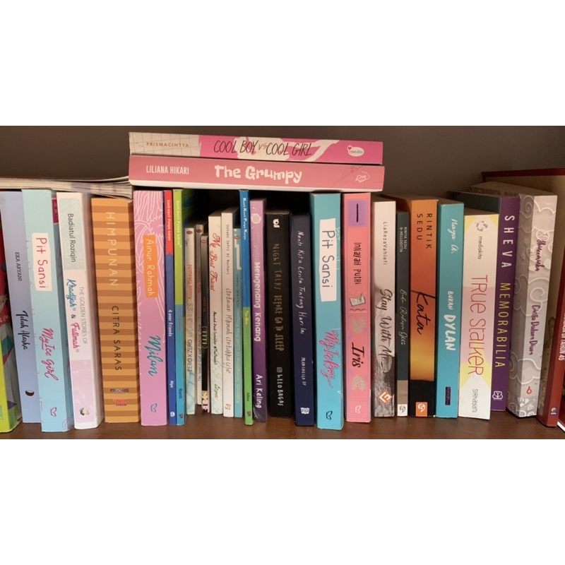 PRELOVED NOVEL ORIGINAL WATTPAD  MY ICE BOY  MY ICE GIRL  BUKAN DYLAN THE GRUMPY  MILAN  TRUE STALKE
