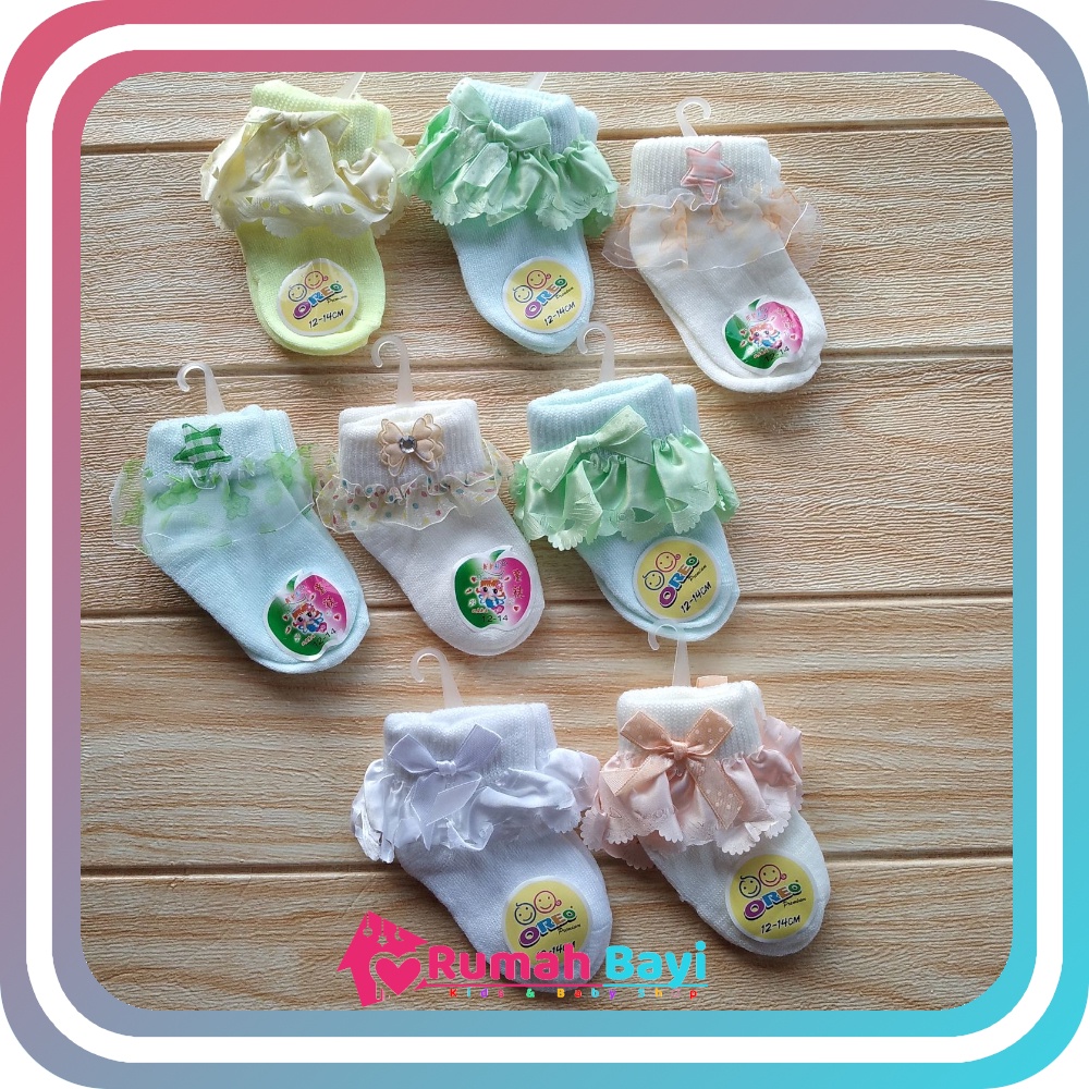 Kaus Kaki Bayi / Kaus Kaki Anak / Kaus Kaki Renda / Kaus Kaki Perempuan / Kaus Kaki Bunga