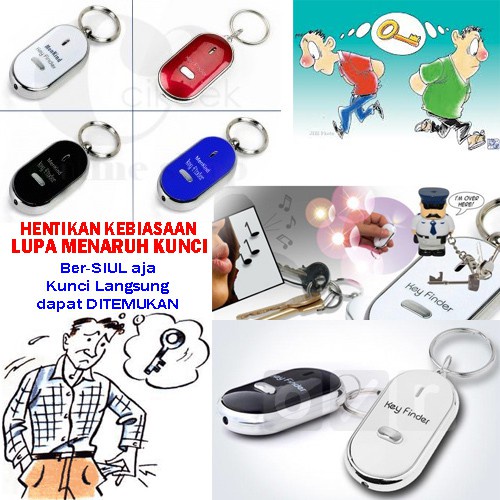 Just Whistle Gantungan Kunci Siul Key Finder Mobil Motor