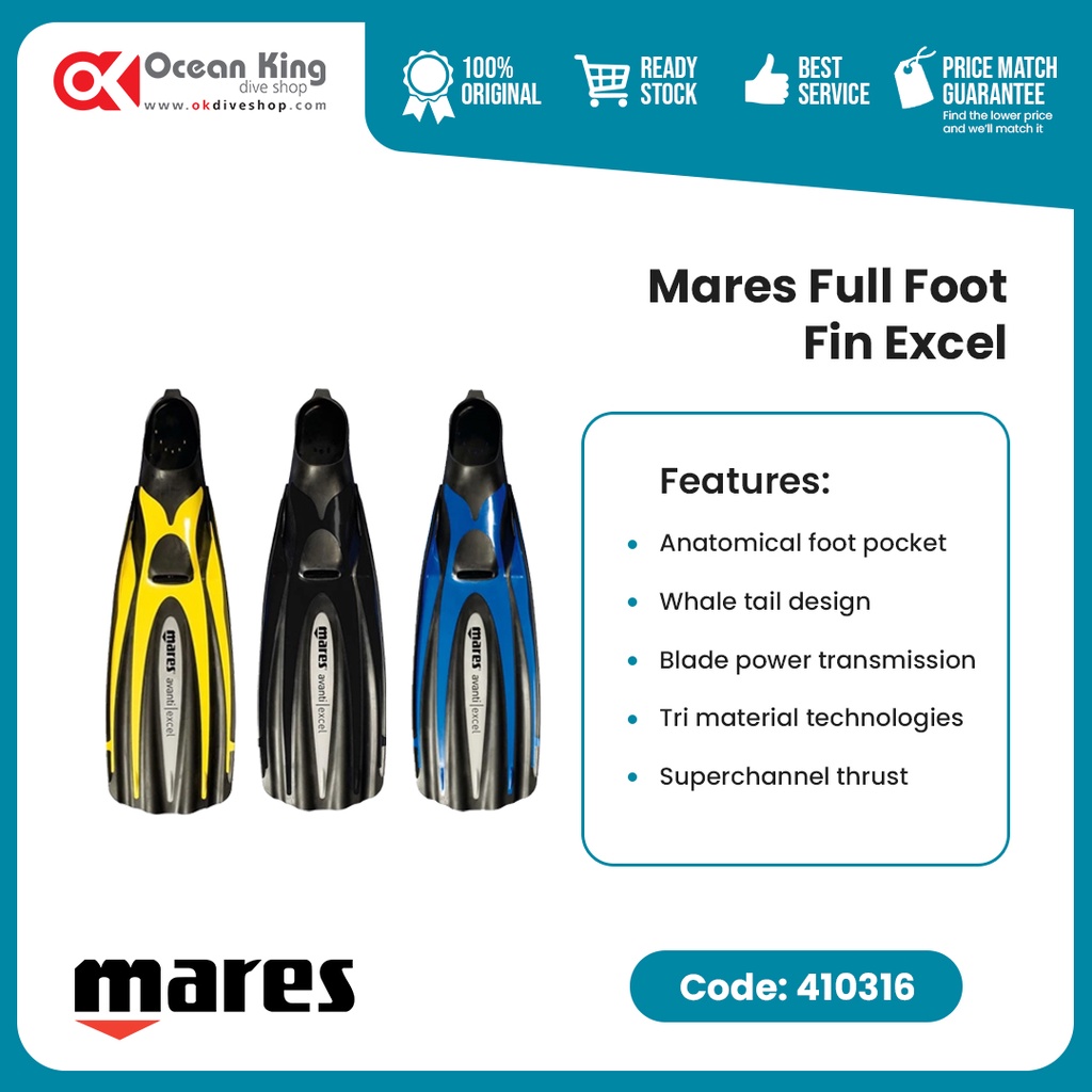 Fin Mares FF Avanti Excel - Diving Fins
