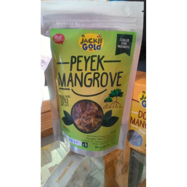 

Snack Cemilan khas Indramayu peyek mangrove sehat halal dan bergizi