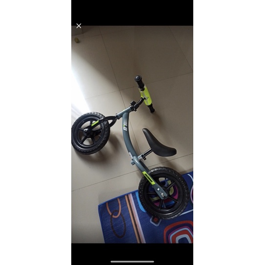 Sepeda Anak PushBike Element Balance Bike Push Bike Srider 5Rider strider 1.0 Eva Keseimbangan Anak-Grey
