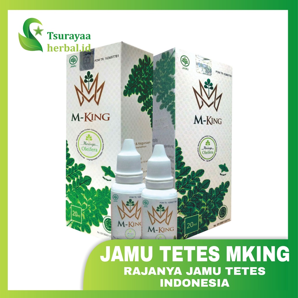 Jamu Tetes Sehat Herbal Tradisional Obat Kanker Diabetes Hipertensi dan Jantung MKING | M KING