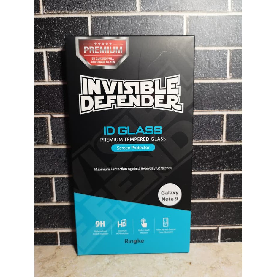 Ringke Invisible defender full adhesive glass for samsung note 9