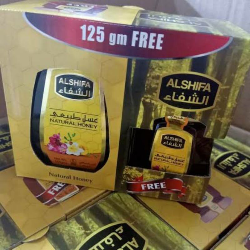 Madu alshifa 500gr+ 125gr free (exp 2025)