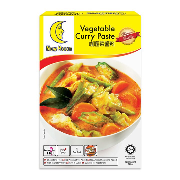 

New Moon Pasta Kari Sayuran Premium