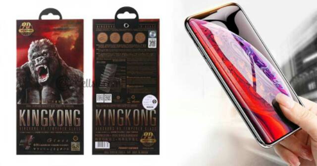 WK TEMPERED GLASS 3D Full COVER CURVED EDGE KINGKONG SERIES IPHONE XR