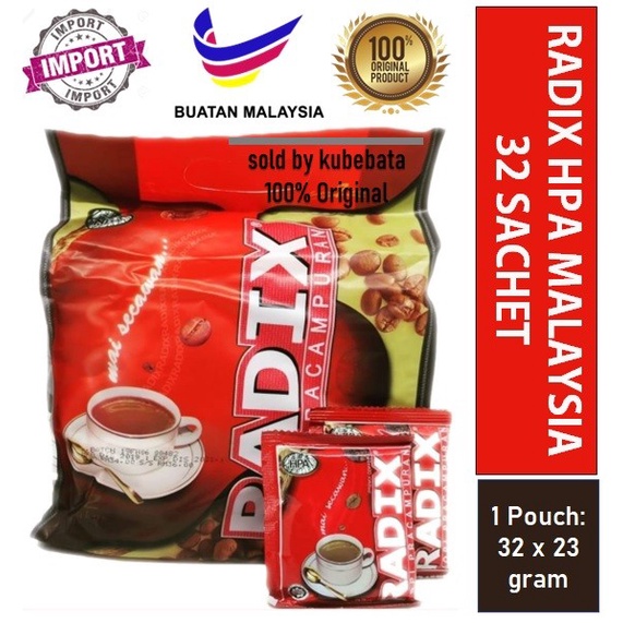 

DISKON - (BISA COD) kopi radix impor dari Malaysia