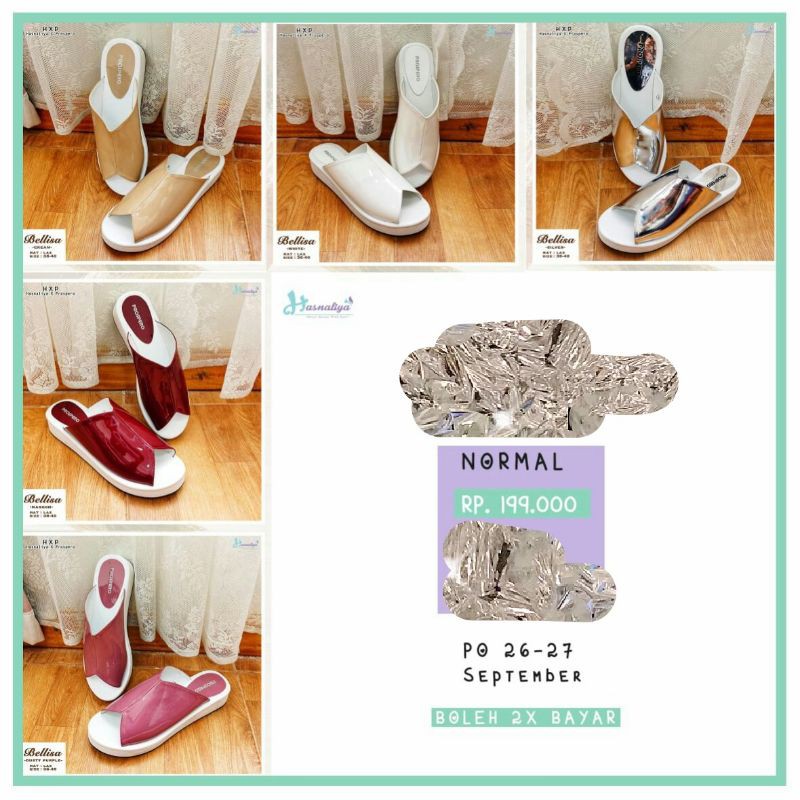 Bellisa Prospero x Hasnaliya bayar 2x, Harga Diskon