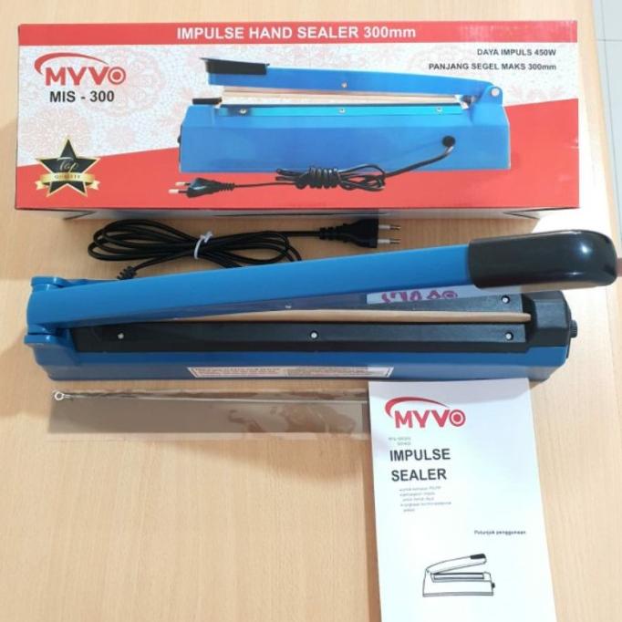 Impulse Sealer Plastik 30cm Mesin Press Plastik 30 cm
