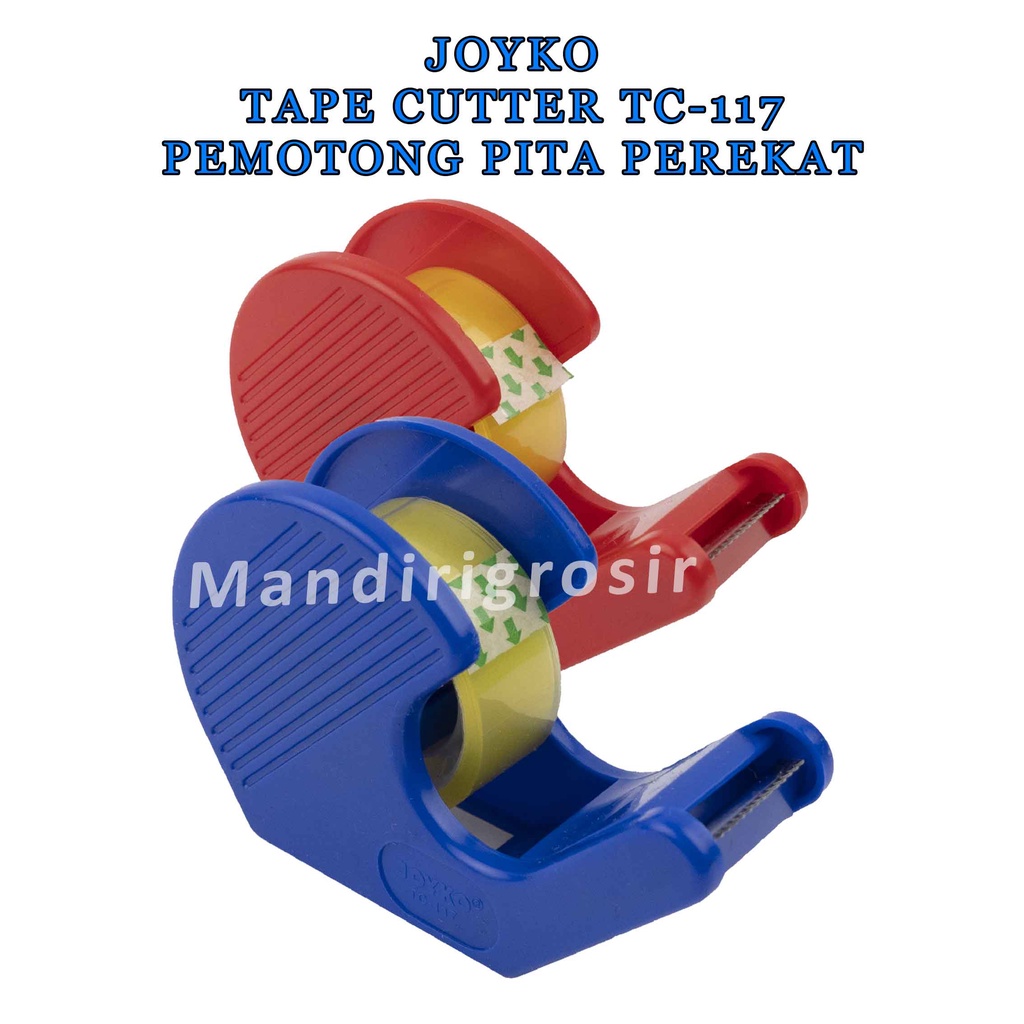 Tape Cutter * Joyko TC-117 * Pemotong Pita Perekat * Pemotong Lem