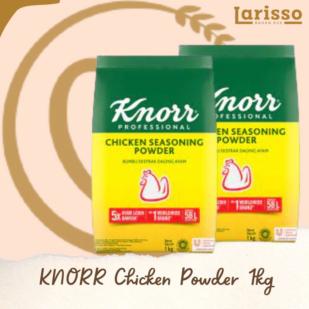 

KNORR CHICKEN SEASONING POWDER BUMBU EKSTRAK DAGING AYAM 1KG