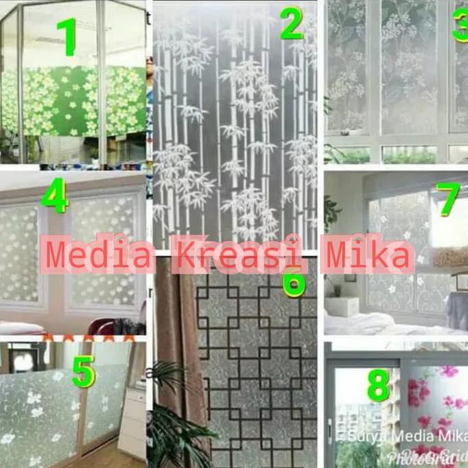 

Bestseller! Sticker/Sticker Kaca/Sticker Motif/Sticker Cantik