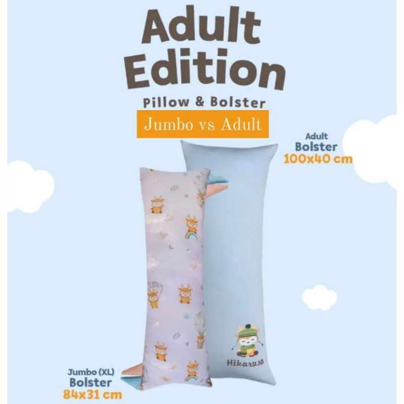 Hikarusa Pillow Bolster Adult Series - Bantal Dan Guling Dewasa