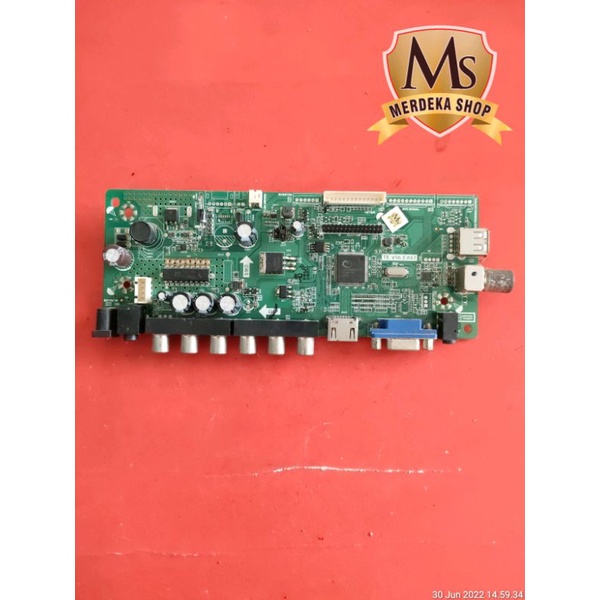 mb mobo mainboard mouterboard module mesin tv AKARI LE-20V80 LE-20K88