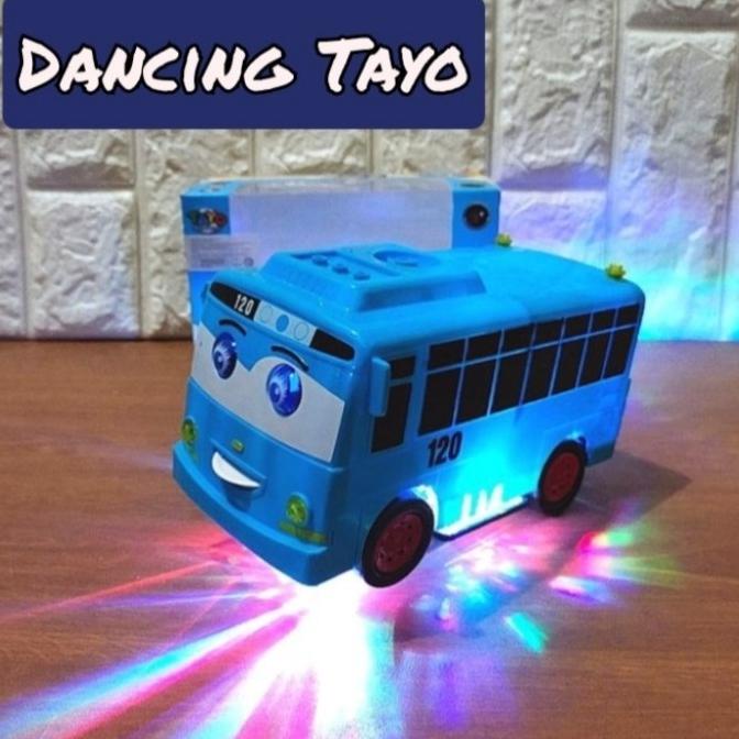 Mainan Bus Tayo Bis Tayo Lampu Dan Musik Mainan Mobil Tayo Baterai
