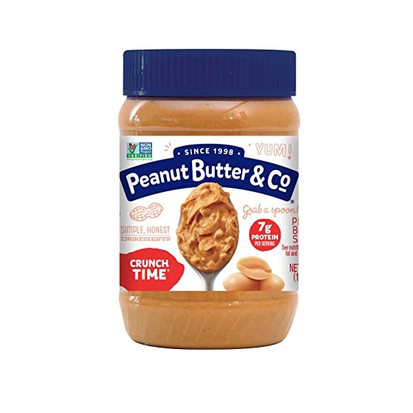 Selai Peanut Butter &amp; Co Crunch Time Peanut Butter Spread 454 Gram