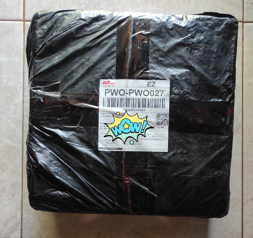 Kerangjang Aqua Gelas Segi Isi 16/keranjang Stainles