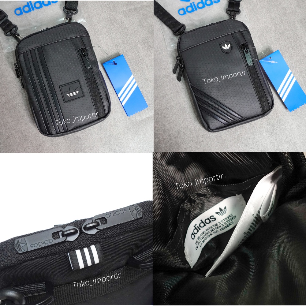 Tas Slingbag Adidas Mini / Tas Selempang Pria Import Mirror ORI Unisex