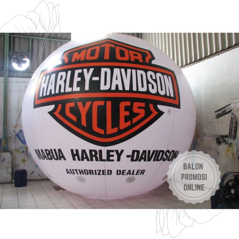 Balon Udara | Balon Udara Promosi | Balon Bulat diameter 3m bulat